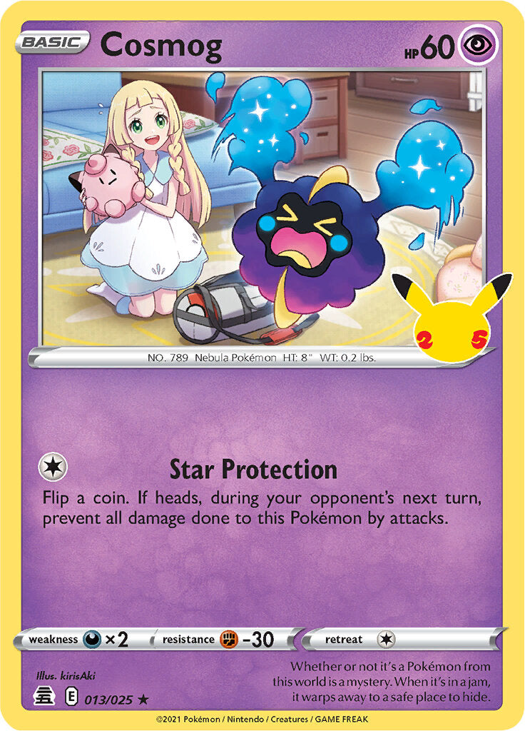 Cosmog (013/025) [Celebrations: 25th Anniversary] | North Valley Games