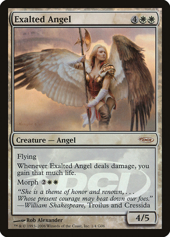 Exalted Angel [Judge Gift Cards 2006] | North Valley Games