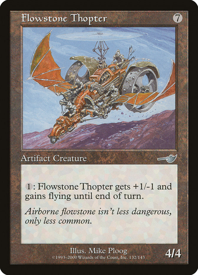 Flowstone Thopter [Nemesis] | North Valley Games