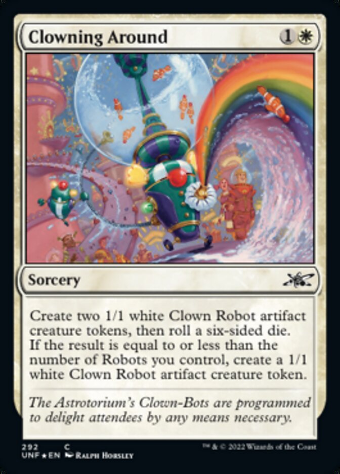Clowning Around (Galaxy Foil) [Unfinity] | North Valley Games