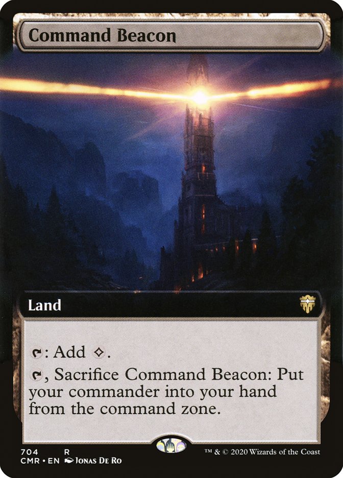 Command Beacon (Extended Art) [Commander Legends] | North Valley Games
