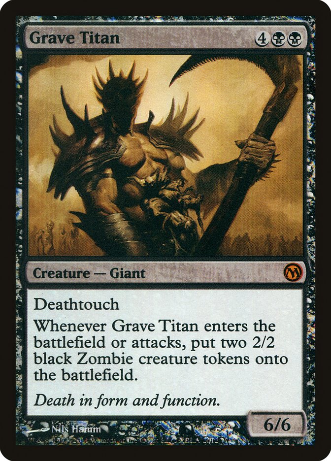 Grave Titan (Duels of the Planeswalkers Promos) [Duels of the Planeswalkers Promos 2011] | North Valley Games