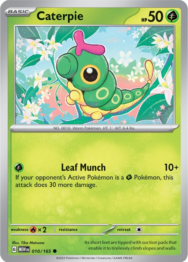 Caterpie (010/165) [Scarlet & Violet: 151] | North Valley Games