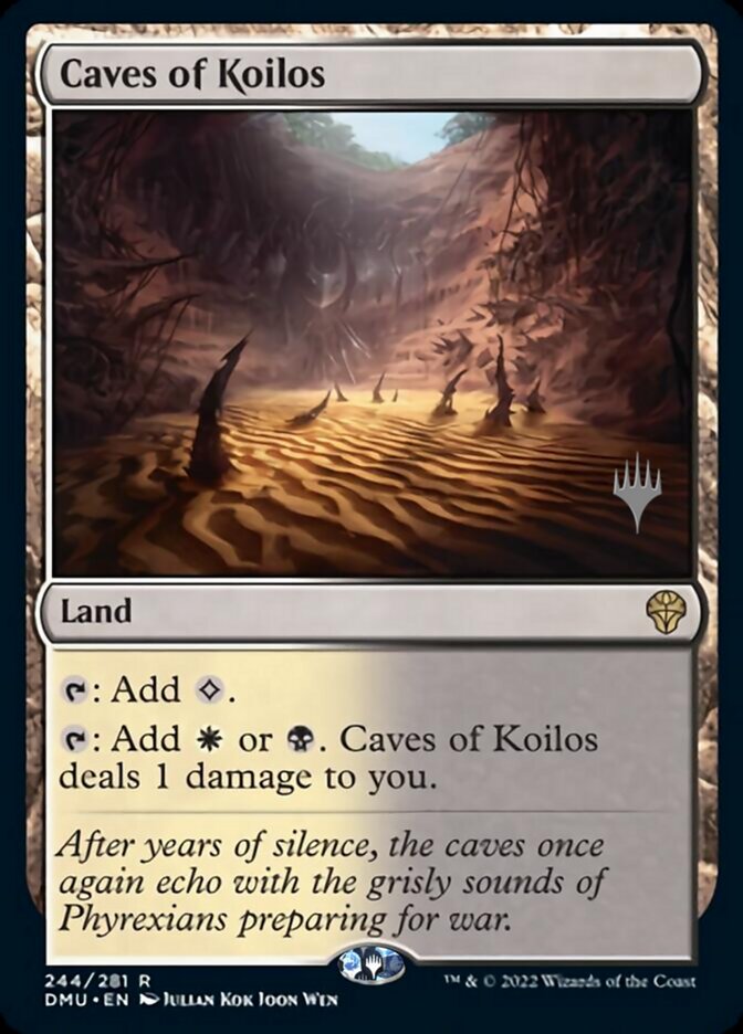 Caves of Koilos (Promo Pack) [Dominaria United Promos] | North Valley Games
