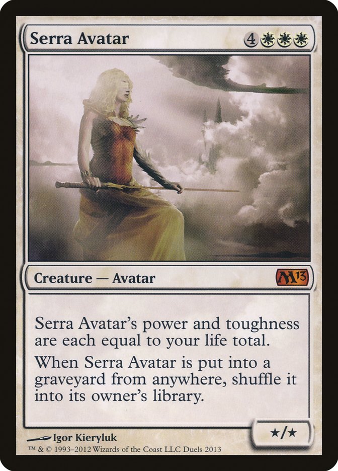 Serra Avatar (Duels of the Planeswalkers Promos) [Duels of the Planeswalkers Promos 2012] | North Valley Games