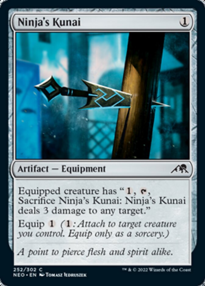 Ninja's Kunai [Kamigawa: Neon Dynasty] | North Valley Games