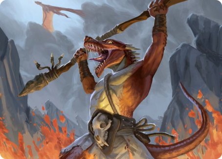 Kobold Art Card [Dungeons & Dragons: Adventures in the Forgotten Realms Art Series] | North Valley Games