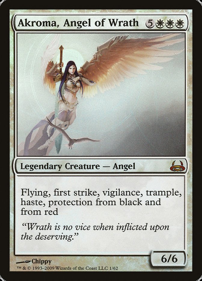 Akroma, Angel of Wrath [Duel Decks: Divine vs. Demonic] | North Valley Games