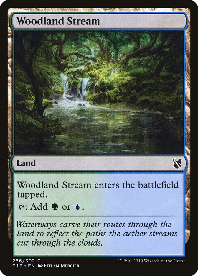 Woodland Stream [Commander 2019] | North Valley Games