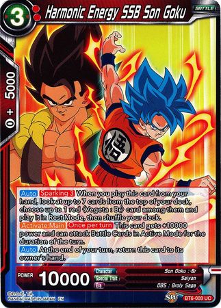 Harmonic Energy SSB Son Goku (BT6-003) [Destroyer Kings] | North Valley Games