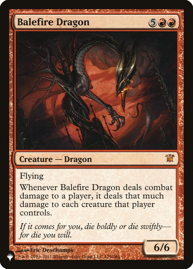 Balefire Dragon [The List] | North Valley Games
