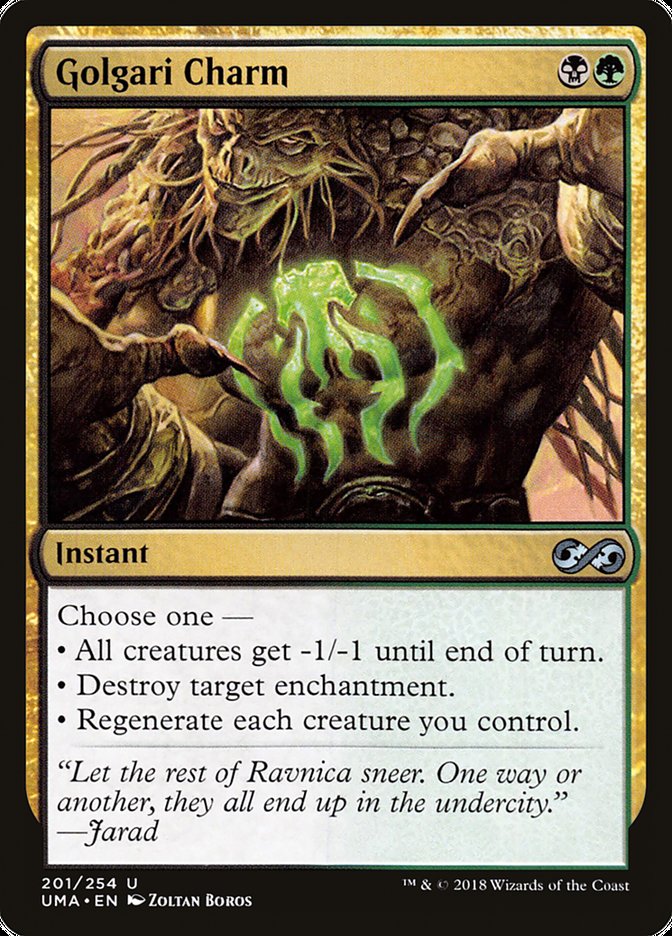 Golgari Charm [Ultimate Masters] | North Valley Games
