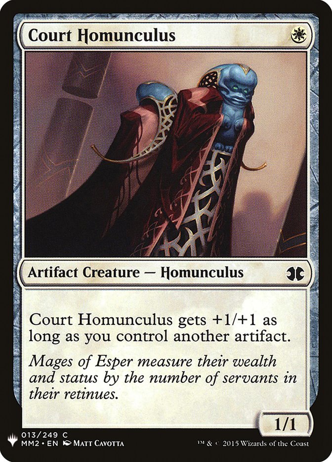 Court Homunculus [Mystery Booster] | North Valley Games