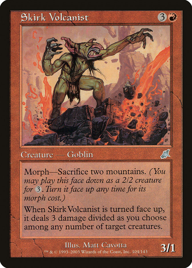 Skirk Volcanist [Scourge] | North Valley Games