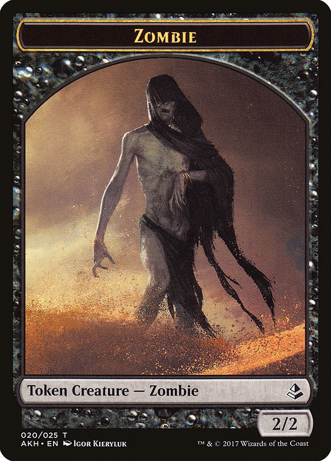 Horse // Zombie Double-Sided Token [Hour of Devastation Tokens] | North Valley Games
