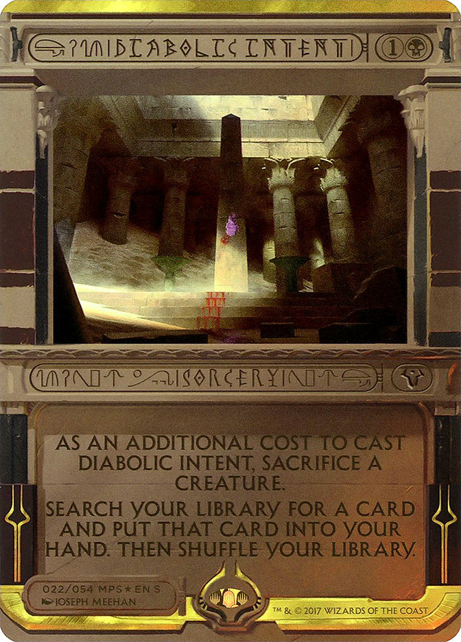 Diabolic Intent (Invocation) [Amonkhet Invocations] | North Valley Games