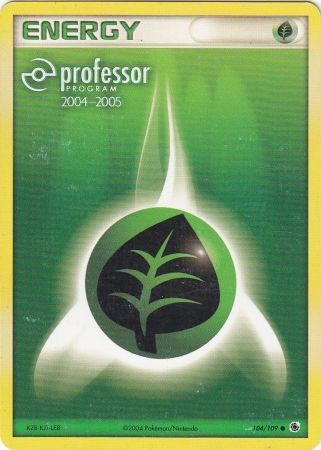 Grass Energy (104/109) (2004 2005) [Professor Program Promos] | North Valley Games