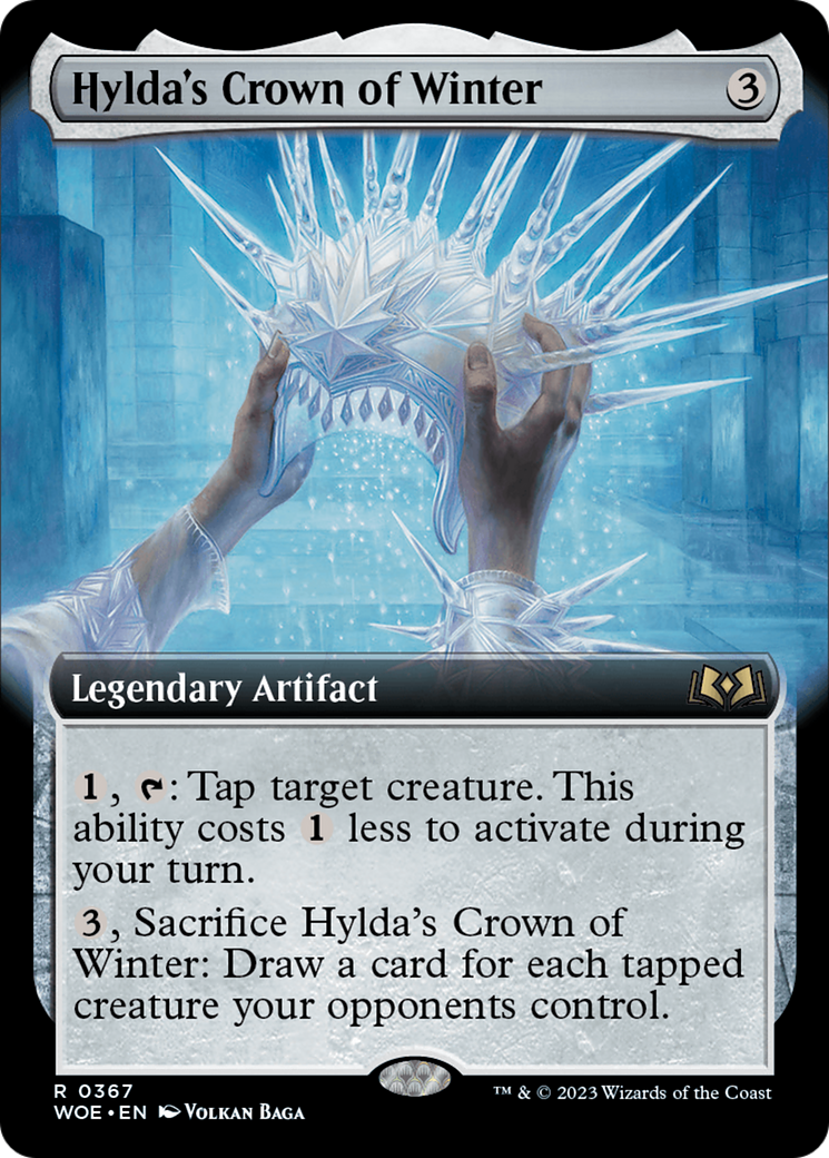 Hylda's Crown of Winter (Extended Art) [Wilds of Eldraine] | North Valley Games