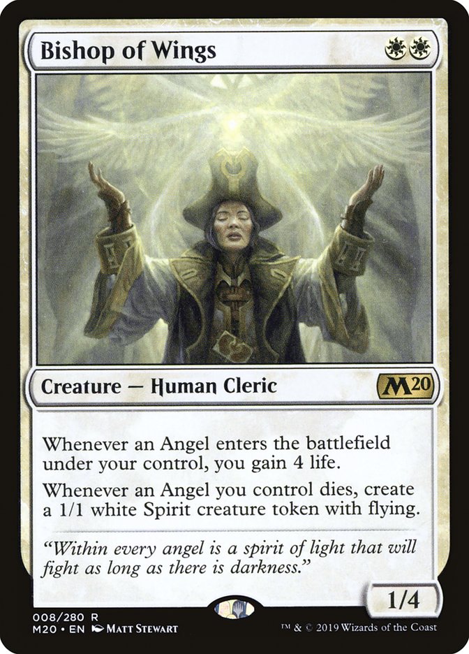 Bishop of Wings [Core Set 2020] | North Valley Games
