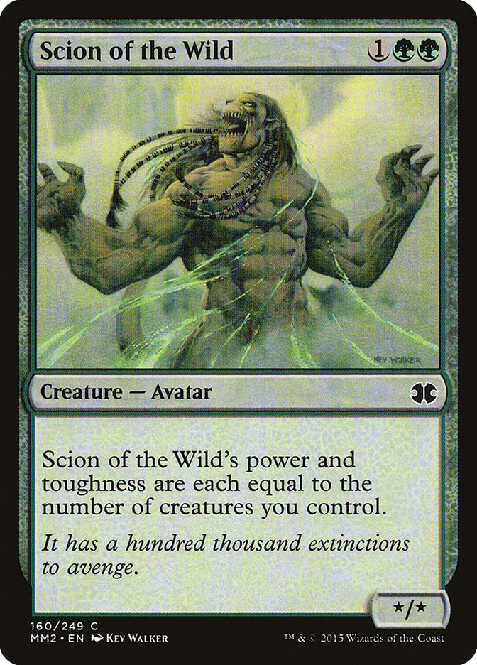Scion of the Wild [Modern Masters 2015] | North Valley Games