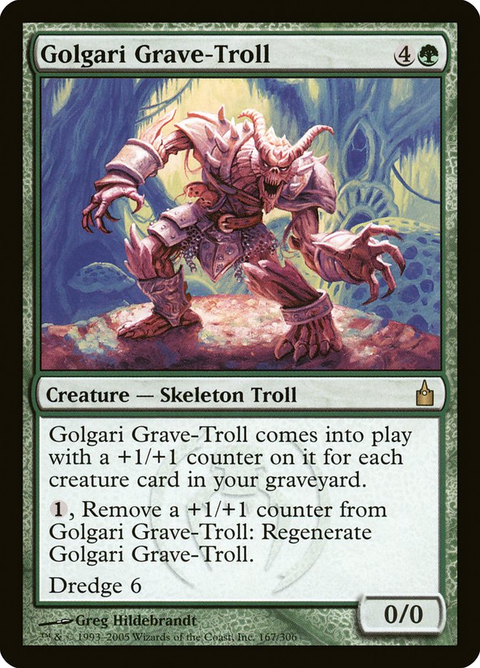Golgari Grave-Troll [Ravnica: City of Guilds] | North Valley Games