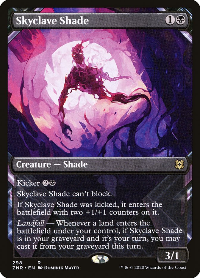 Skyclave Shade (Showcase) [Zendikar Rising] | North Valley Games