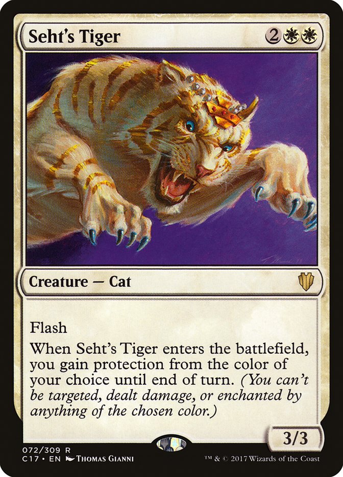 Seht's Tiger [Commander 2017] | North Valley Games