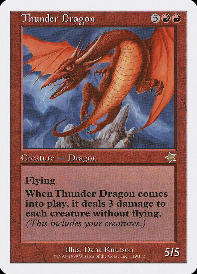 Thunder Dragon [Starter 1999] | North Valley Games