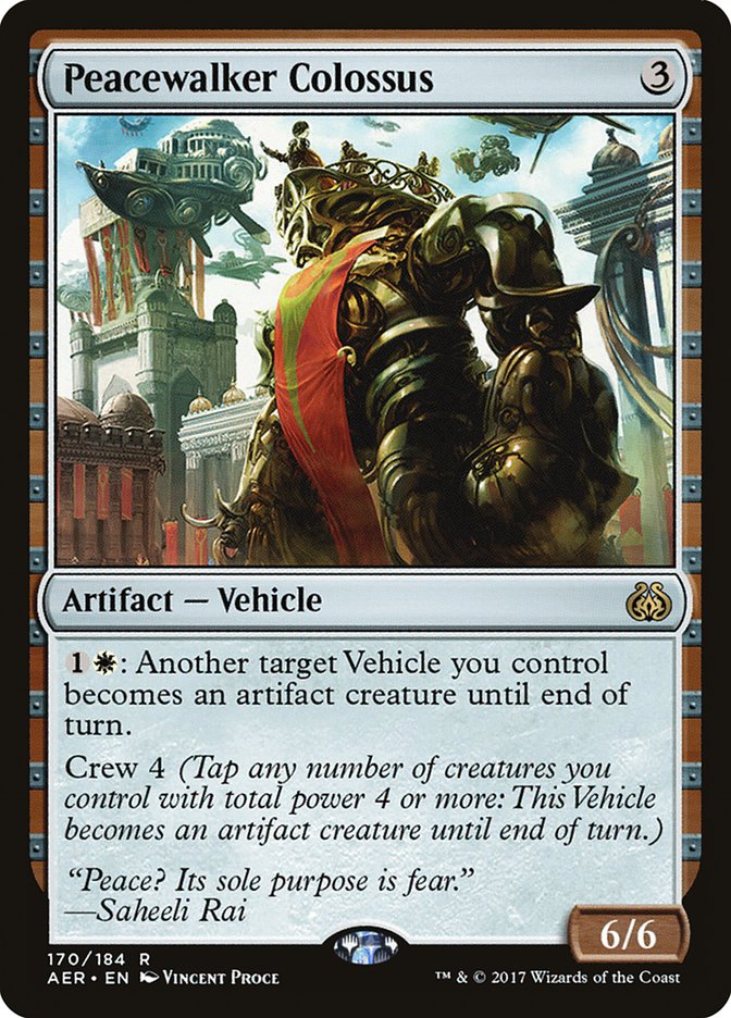 Peacewalker Colossus [Aether Revolt] | North Valley Games