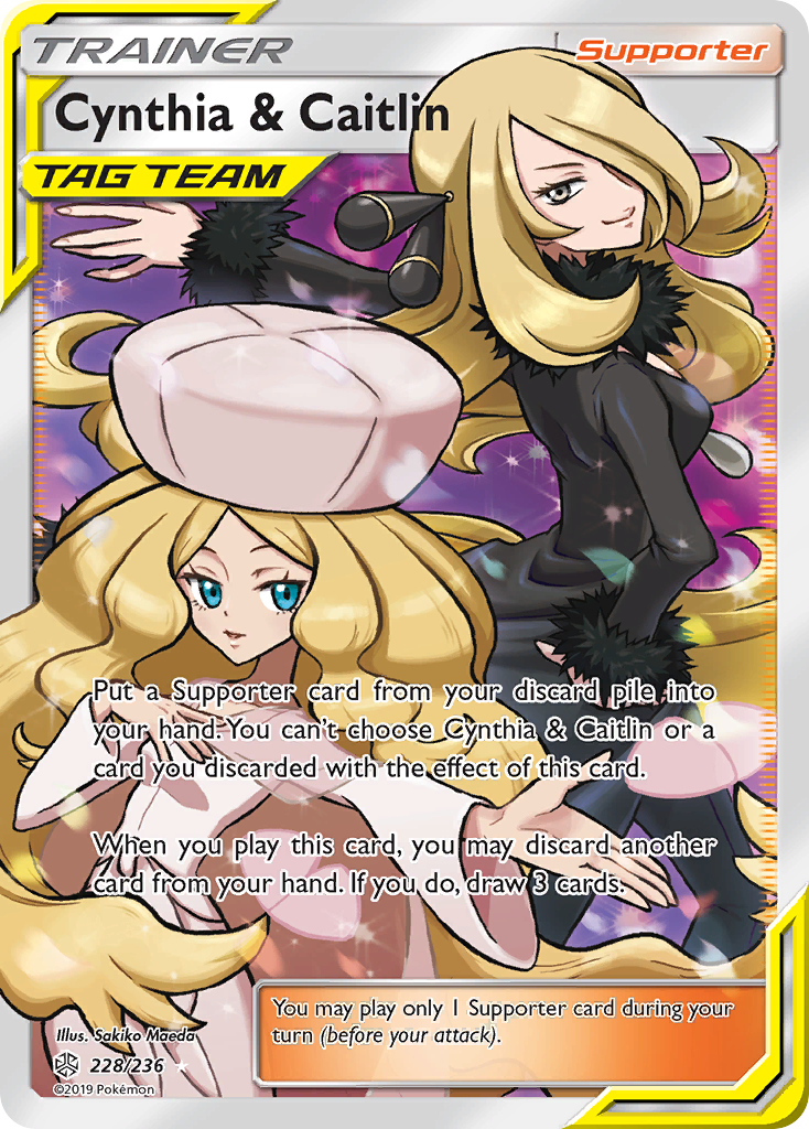 Cynthia & Caitlin (228/236) [Sun & Moon: Cosmic Eclipse] | North Valley Games
