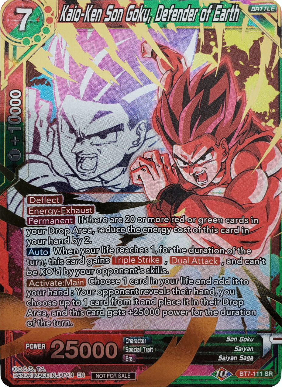 Kaio-Ken Son Goku, Defender of Earth (Event Pack 4) (BT7-111) [Promotion Cards] | North Valley Games