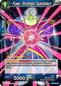 Fuwa, Strategic Supremacy (Divine Multiverse Draft Tournament) (DB2-045) [Tournament Promotion Cards] | North Valley Games