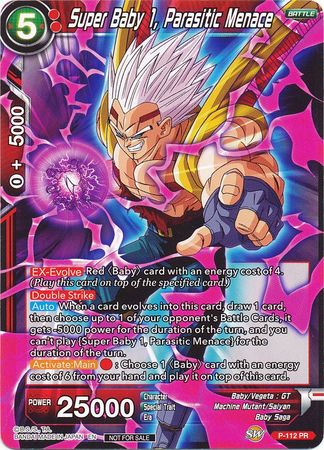 Super Baby 1, Parasitic Menace (Power Booster) (P-112) [Promotion Cards] | North Valley Games