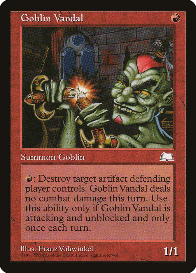 Goblin Vandal [Weatherlight] | North Valley Games