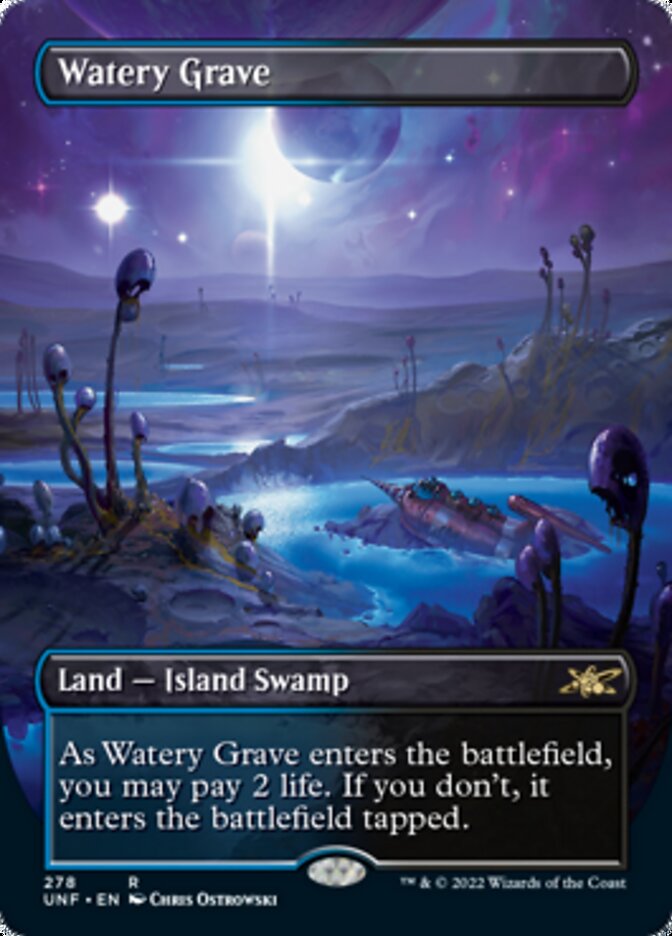 Watery Grave (Borderless) [Unfinity] | North Valley Games