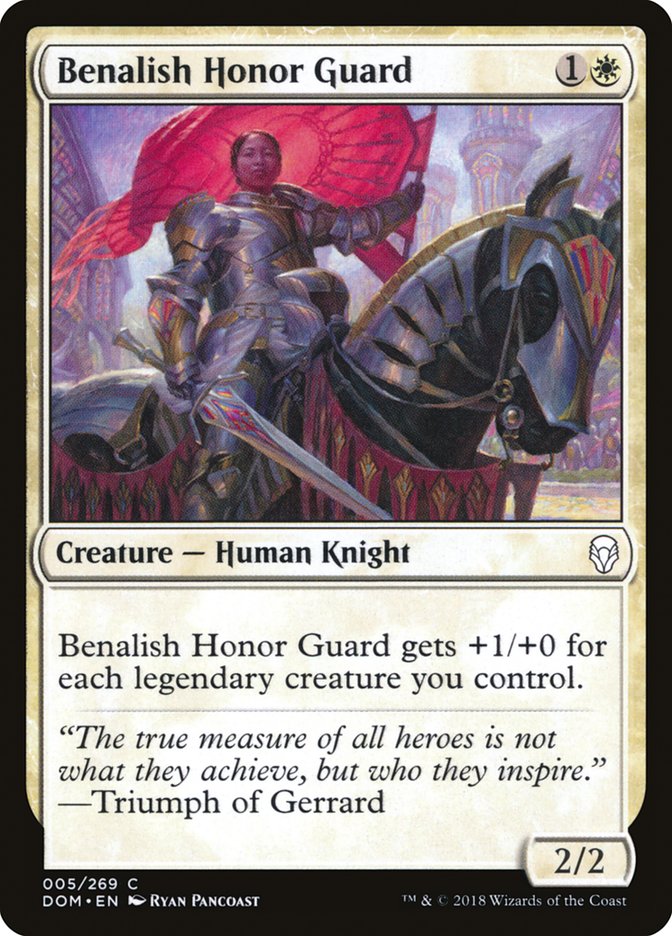 Benalish Honor Guard [Dominaria] | North Valley Games