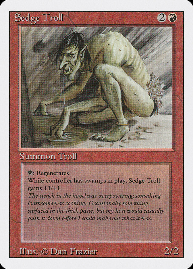 Sedge Troll [Revised Edition] | North Valley Games