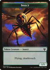 Spirit // Insect (013) Double-Sided Token [Commander 2020 Tokens] | North Valley Games