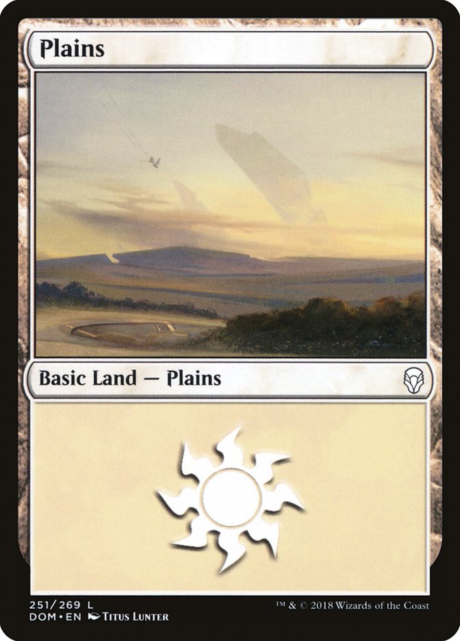 Plains (251) [Dominaria] | North Valley Games