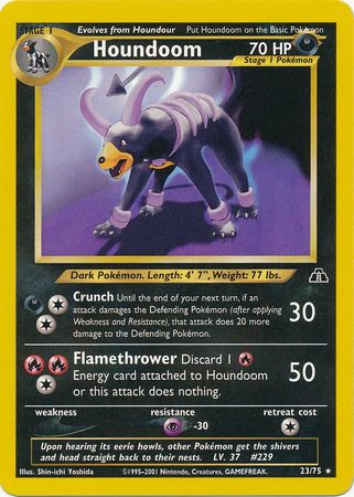 Houndoom (23/75) [Neo Discovery Unlimited] | North Valley Games