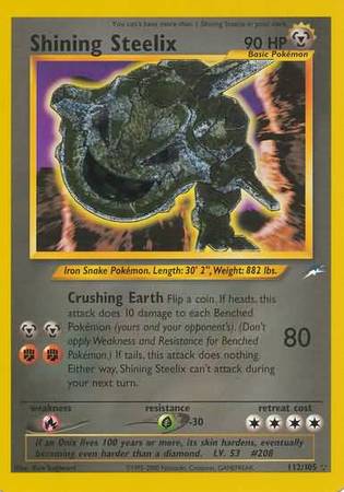 Shining Steelix (112/105) [Neo Destiny Unlimited] | North Valley Games