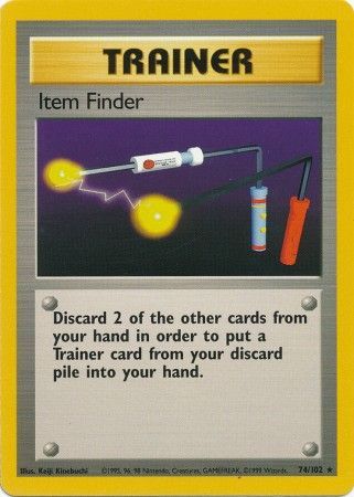 Item Finder (74/102) [Base Set Unlimited] | North Valley Games