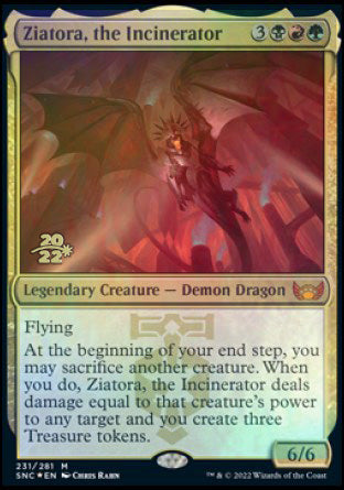 Ziatora, the Incinerator [Streets of New Capenna Prerelease Promos] | North Valley Games