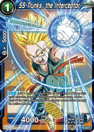 SS Trunks, the Interceptor (BT16-032) [Realm of the Gods] | North Valley Games