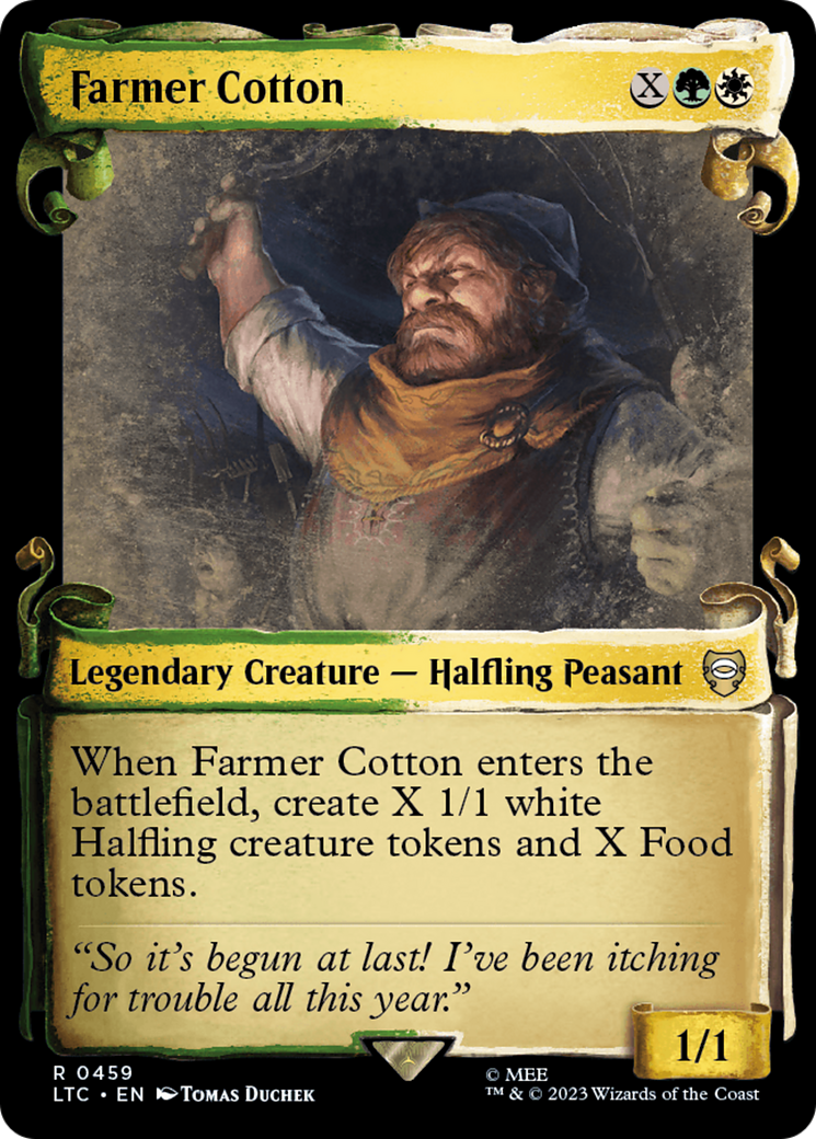 Farmer Cotton [The Lord of the Rings: Tales of Middle-Earth Commander Showcase Scrolls] | North Valley Games
