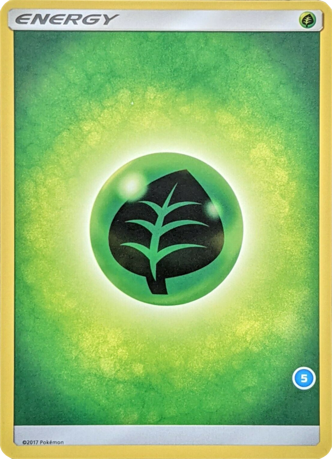 Grass Energy (Deck Exclusive #5) [Sun & Moon: Trainer Kit - Alolan Ninetales] | North Valley Games