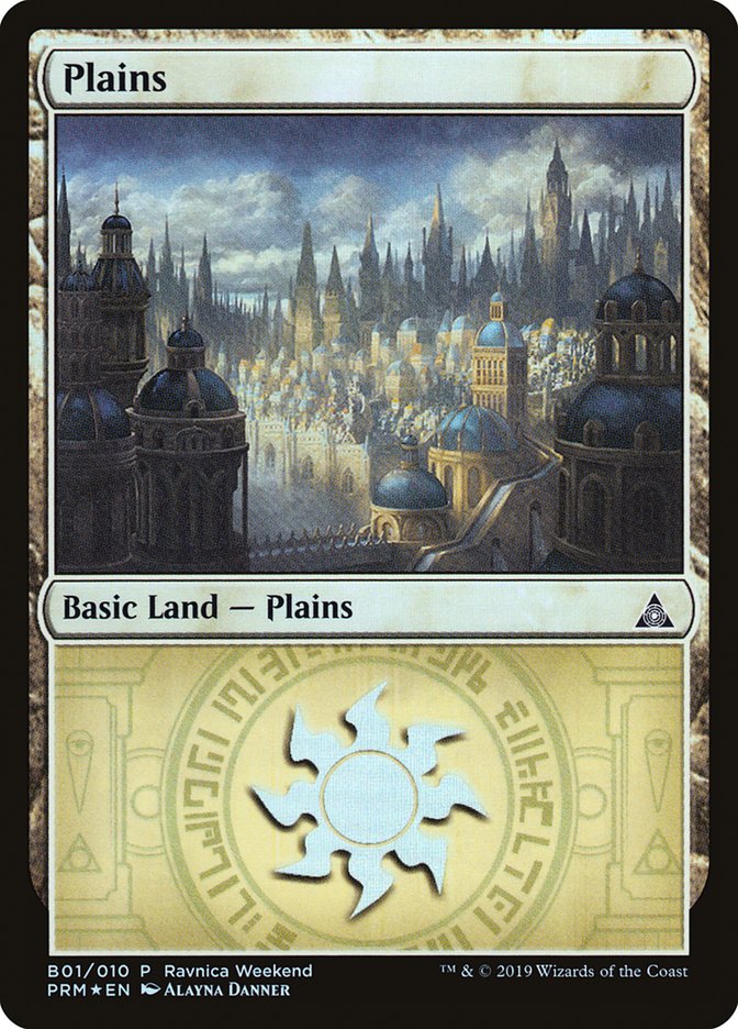 Plains (B01) [Ravnica Allegiance Guild Kit] | North Valley Games