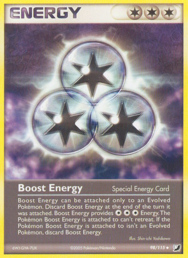 Boost Energy (98/115) [EX: Unseen Forces] | North Valley Games