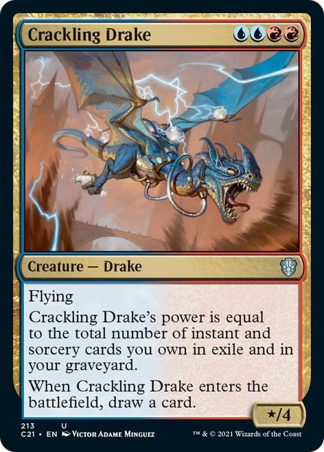 Crackling Drake [Commander 2021] | North Valley Games