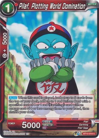 Pilaf, Plotting World Domination (BT10-019) [Rise of the Unison Warrior 2nd Edition] | North Valley Games